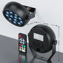Axyaa Mini RGB LED Par Lights Stage Lighting for DJ Disco Party Club Wedding