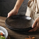 Axyaa Ceramic Deep Plate Salad Soup Dessert Molecular Cuisine Specialty Tableware