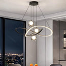 Axyaa Modern LED Pendant Chandeliers for Living Room and Dining Room
