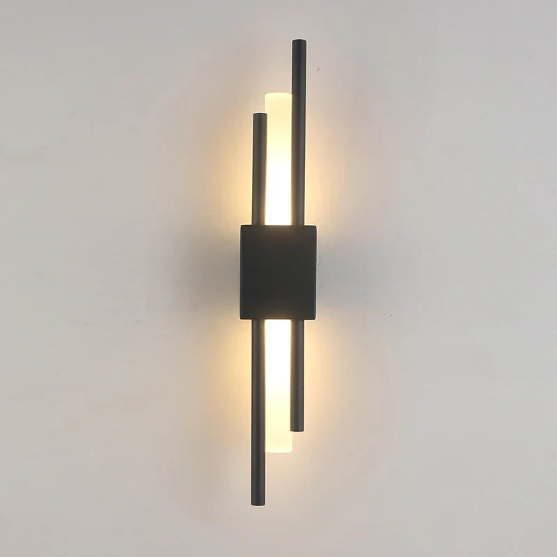 Stylish Acrylic Pipe LED Wall Sconce by Axyaa