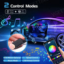 Axyaa 18-in-1 Car Ambient Lights - RGB 64 Colors, APP Control