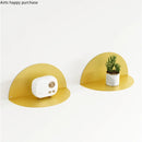 Axya Metal Wall Shelf Stand Decorative Home Decor Accessories