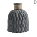 Axyaa Porcelain Style DIY Flowerpot Vase Home Decoration Ornaments