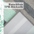 Axyaa Soft High-Pile Microfibre Bathroom Rug - Absorbent & Non-slip Mats