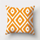 Axyaa Geometric Pattern Polyester Cushion Cover 40923