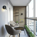 Axyaa LED Crescent Wall Light: Adjustable, Modern Minimalist Design for Bedroom, Living Room