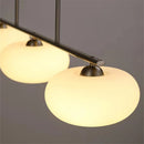 Nordic White Glass Pendant Lights by Axya - Modern Living Room Chandelier