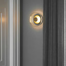 Nordic Glass Art LED Wall Lamp Modern Livingroom Bedroom Sconces - Axya