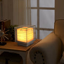 Axyaa Glass Bedside Table Lamp Modern Designer LED Light