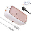 Axyaa Electric Heated Lunch Box - Stainless Steel Food Warmer for Travel and Office