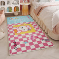 Axyaa Plush High-End Bedroom Carpet for Children and Girls