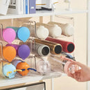 Axyaa Stackable Water Bottle Holder Beverage Organizer Rack for Home Organization
