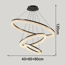 Axyaa Crystal Chandelier Pendant Light for Living Room Bedroom Ceiling, Luxury Indoor Lighting