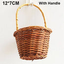 Axyaa Handwoven Bread Storage Basket with 5 Styles, Breathable Fruit Tray, Sundries Organizer