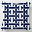 Axyaa Geometric Pattern Car Sofa Cushion Cover - Classic Square Pillowcase