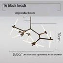 Axyaa Satellite LED Chandelier for Home Decor Lighting