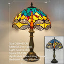 Axyaa Luxury Color Glass Table Lamp for Living Room Bedroom Study and Hotel