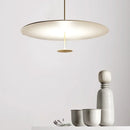 Axyaa Gold Black Pendant Lights for Living Room - Minimalist Suspension Luminaire