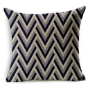 Axyaa Geometric Color Block Abstract Throw Pillow Cover