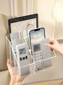 Acrylic Makeup & Phone Holder by Axyaa: Desktop Organizer for Small Objects
