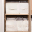 Axyaa Fabric Drawer Wardrobe Organizer Basket Foldable Underwear Storage Box