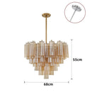 Axyaa Medieval Glass Chandelier for Stylish Home Lighting