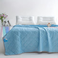 Axyaa Floral Print Lightweight Summer Quilt with Ultra-Fine Fiber Filling