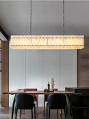 Axyaa Black Marble Chandelier for Elegant Dining Areas