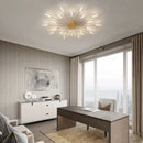 Axyaa Firework Decor LED Ceiling Lights for Living Room Bedroom Kitchen, Nordic Indoor Home Fixture