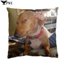 Axyaa Dachshund Dog Square Throw Pillow Cover 45cm x 45cm
