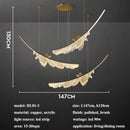 Axyaa LED Acrylic Chandelier for Dining Room Kitchen Bar Tea Room Lighting
