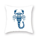 Axyaa Zodiac Constellation Print Pillowcase 45x45cm