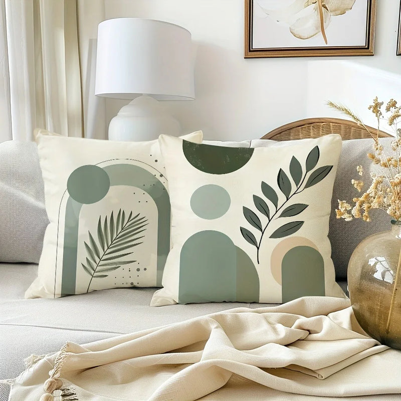 Axyaa Bohemian Abstract Minimalist Pillowcase without Pillow Core