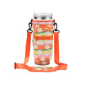Axyaa Kawaii Daisy Cup Holder Strap Pocket 40oz Accessories Sleeve Bag