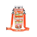 Axyaa Kawaii Daisy Cup Holder Strap Pocket 40oz Accessories Sleeve Bag