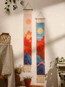 Axyaa Macrame Tapestry Boho Wall Hanging for Home Decor