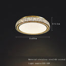 Axyaa Modern Crystal Ceiling Chandelier Dimmable Lighting Fixture