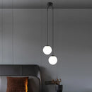 Axyaa Gold Glass LED Pendant Chandelier for Modern Nordic Decor