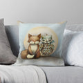 Cute Animal Print Pillowcase by Axyaa for Bedroom & Living Room