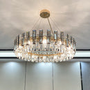 Axyaa Modern Luxury Crystal Chandelier for Home Decor & Lighting