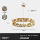 Axyaa Nordic Glass Pendant Light for Modern Luxury Decor