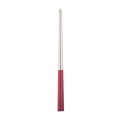 Axyaa Stainless Steel Chinese Chopsticks Set - Multicolor Metal Square Chopsticks