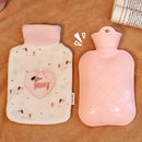 Axyaa Plush Hot Water Bag 500/1000ml for Women - Cute Insulating Belly Warmer