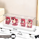 Axyaa Handmade Dust-proof Display Cabinet for Strawberry Bear Dolls