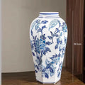 Axyaa Antique Chinese Style Ceramic Vase for Living Room Home Decor
