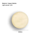 Axyaa Copper Marble Wall Lamp for Living Room & Bedroom