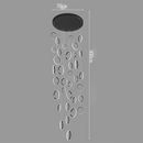 Axyaa Nordic Luxury LED Chandelier for Dining Room, Living Room, and Stairs