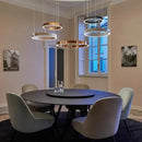 Axyaa Ring Pendant Chandelier for Home Décor