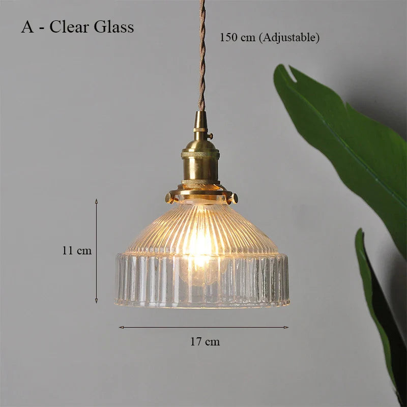 Axyaa Glass Led Ceiling Chandelier - Modern Simple Design for Kitchen and Bedroom