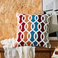 Axyaa Sea Starfish Navy Blue & Yellow Cushion Cover 45x45cm